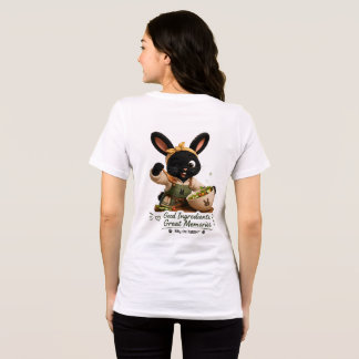 Gute Zutaten, Große Erinnerungen Bunny Aufkleber Tri-Blend Shirt