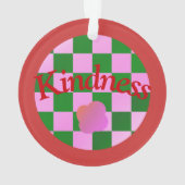 Güteangebot in klassischer Rot-Grün-Typografie Ornament (Rückseite)