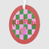 Güteangebot in klassischer Rot-Grün-Typografie Ornament (Vorderseite)