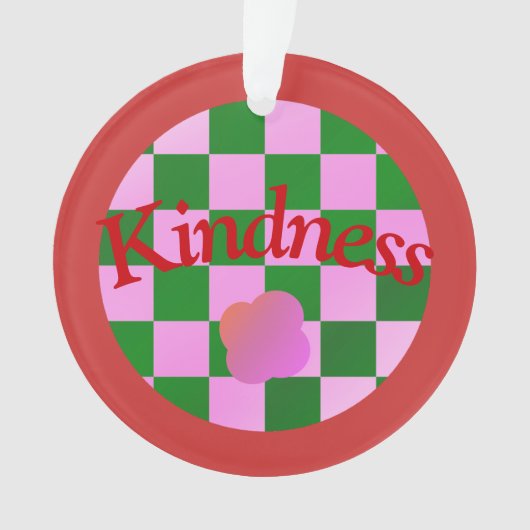 Güteangebot in klassischer Rot-Grün-Typografie Ornament (Vorderseite)