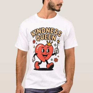 Gütekönigin-Shirt – Süße Herzfigur Positi T-Shirt