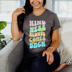 Gütekraft Wellentext-Spruch Trendy Ästhetik-Zitat T-Shirt