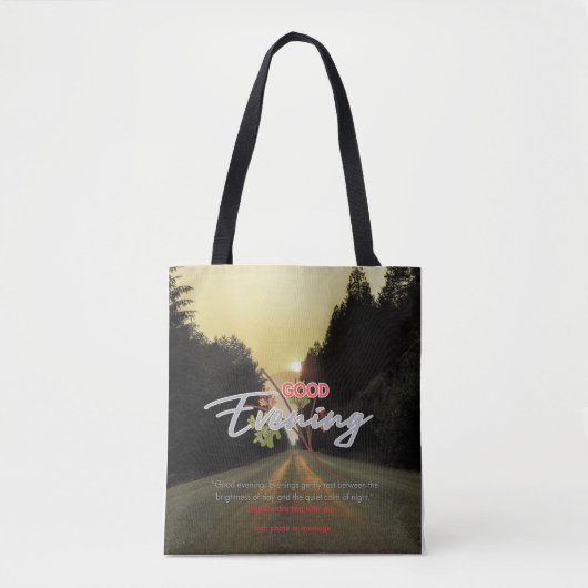 Guten Abend Tasche (Vorderseite)
