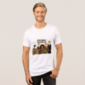 "Guten Abend" Tri-Blend Shirt (Vorderseite voll)