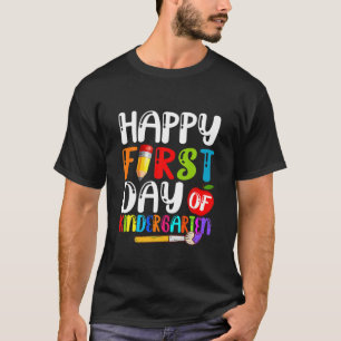 Guten ersten Kindergarten-Tag zurück zur Schule T-Shirt
