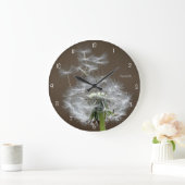 "guten Flug " by mysteryella Große Wanduhr (Zuhause)