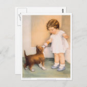 Guten Jungen! Border Collie Postcard Postkarte (Vorne/Hinten)