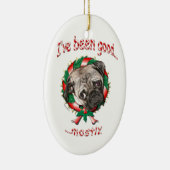 Guten Mops... Meistens! Weihnachtsschmuck (Rechts)