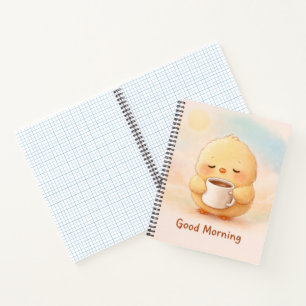 Guten Morgen Alma Küken Süßes Tagebuch Notizbuch