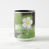 Guten Morgen an Sie Tasse (Zentrum)