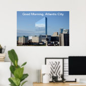 Guten Morgen, atlantische Stadt Poster (Heimbüro)
