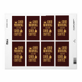 Guten Morgen beginnt mit gutem Kaffee (Vorne)