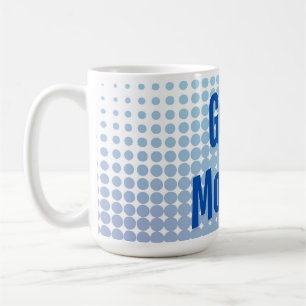 Guten Morgen Blaue Punkte Kaffeetasse