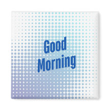 Guten Morgen Blaue Punkte