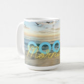 Guten Morgen blauer Himmel Kaffeetasse (Vorderseite Links)