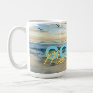 Guten Morgen blauer Himmel Kaffeetasse