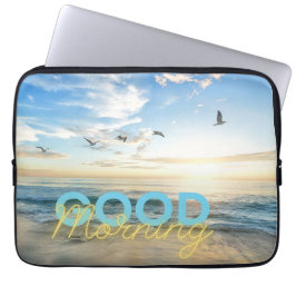 Guten Morgen Blauer Himmel Laptopschutzhülle