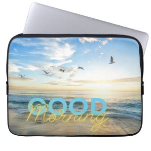 Guten Morgen Blauer Himmel Laptopschutzhülle