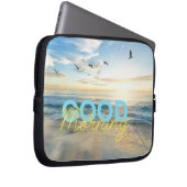 Guten Morgen Blauer Himmel Laptopschutzhülle (Vorne Rechts)