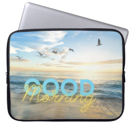 Guten Morgen Blauer Himmel Laptopschutzhülle