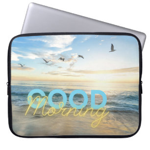 Guten Morgen Blauer Himmel Laptopschutzhülle