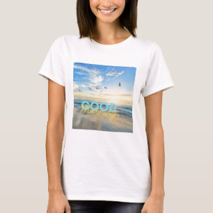 Guten Morgen blauer Himmel T-Shirt