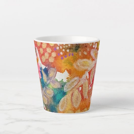 Guten Morgen Botanicals Milchtasse (Vorderseite)