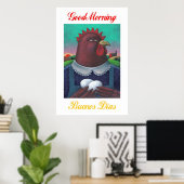 Guten Morgen/Buenos Dias Poster (Heimbüro)