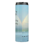 "Guten Morgen, das ist Gott Thermosbecher (Rückseite)