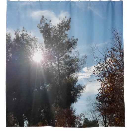 Guten Morgen Duschvorhang (Vorderseite)