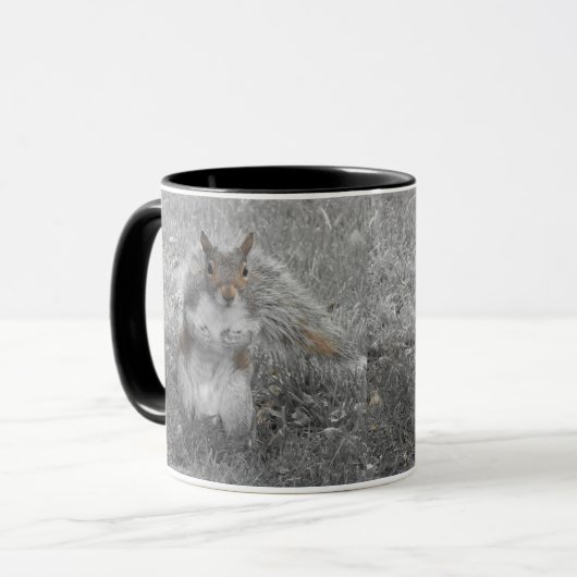 Guten Morgen Eichhörnchen Tasse (Vorderseite Links)
