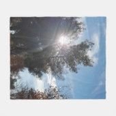 Guten Morgen Fleecedecke (Vorderseite (Horizontal))