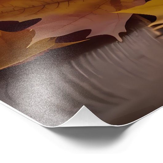 Guten Morgen Fotodruck (Ecke)