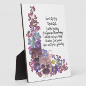 Guten Morgen! Fotoplatte (Seite)