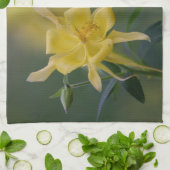 Guten Morgen gelb Geschirrtuch (Gefaltet)