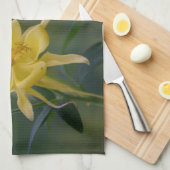 Guten Morgen gelb Geschirrtuch (Viertel Falte)
