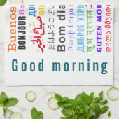 Guten Morgen Geschirrtuch (Gefaltet)