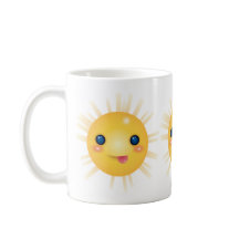 Guten Morgen glücklich lächelnde Sonne