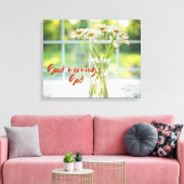 Guten Morgen, Gott Leinwanddruck (Insitu (Wohnzimmer))