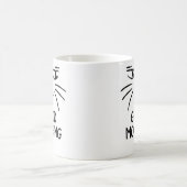 Guten Morgen – Grumpy Cat Gesicht Kaffeetasse (Mittel)