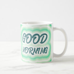 Guten Morgen, gute Nachtkaffee-Tasse Kaffeetasse