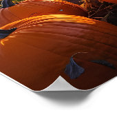 Guten Morgen Herbstfeld Poster (Ecke)