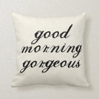 Guten Morgen herrliche Kissen