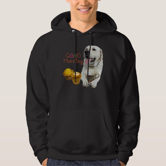 Guten Morgen Hoodie (Vorderseite)