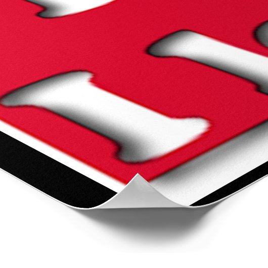 Guten Morgen - Ich Liebe dir Poster (Ecke)