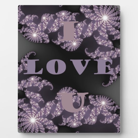 Guten Morgen ich Liebe You.png Fotoplatte (Vorderseite)