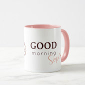 Guten Morgen individualisierbar Shibari Tasse (VorderseiteRechts)