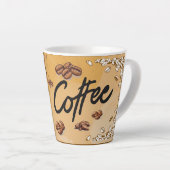 guten Morgen Kaffee Milchtasse (Rechte Ecke)