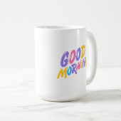 Guten Morgen 😁 Kaffee Tasse 15oz (VorderseiteRechts)
