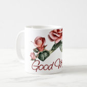 Guten Morgen Kaffeetasse (Vorderseite Links)